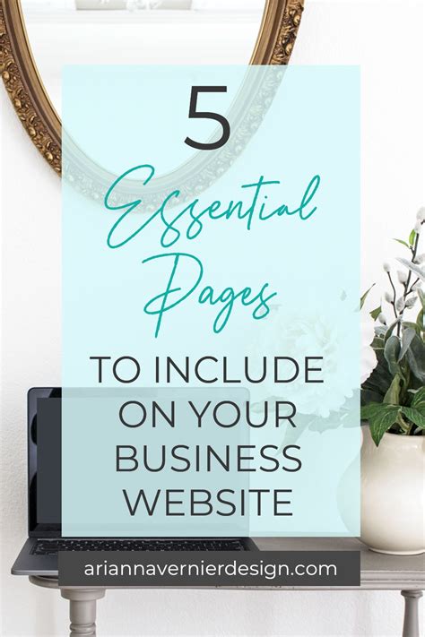 Essential Pages to Include on Your Site