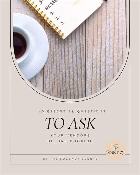 Essential Questions to Ask Vendors