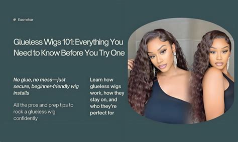 Essential Routine for Glueless Wigs