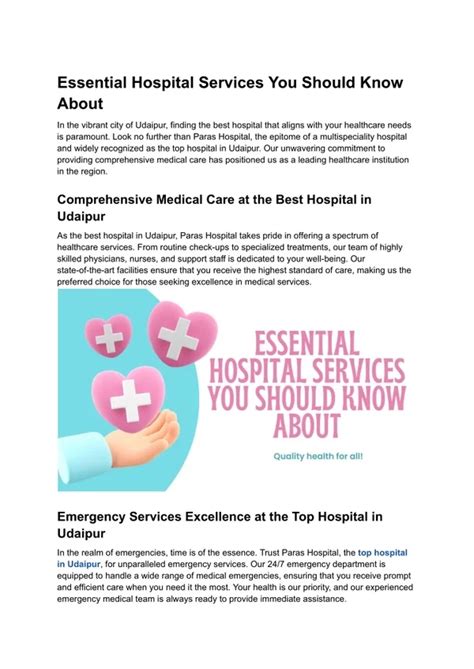 Essential Services You Should Look For