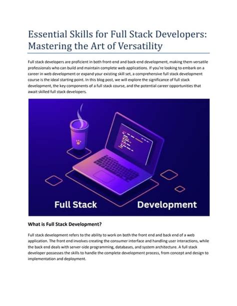 Essential Stack: Skills That Pay the Bills in Software Development Freelancing