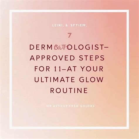 Essential Steps in a Dermatologist Approved Routine
