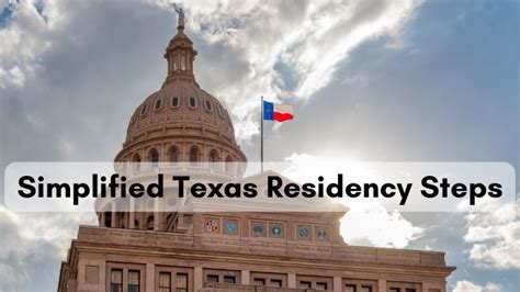 Essential Steps to Prove Texas Residency