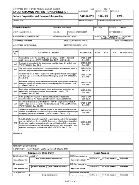 Essential Surface Preparation Checklist