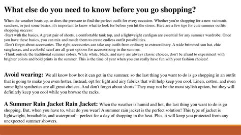 Essential Tips Before You Go Shopping