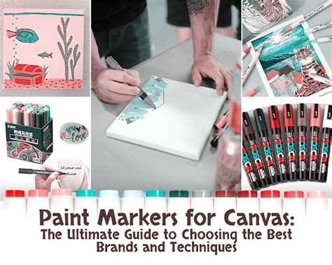 Essential Tips for Using Your Paint Markers