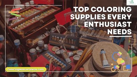 Essential Tools for Every Comic Coloring Enthusiast