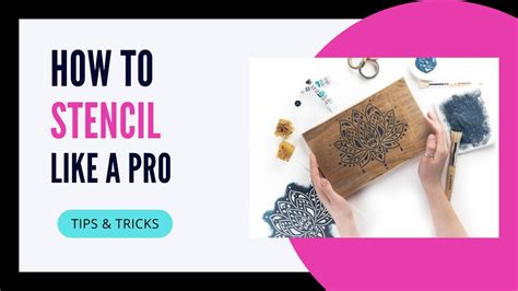 Essential Tools for Working with Stencils