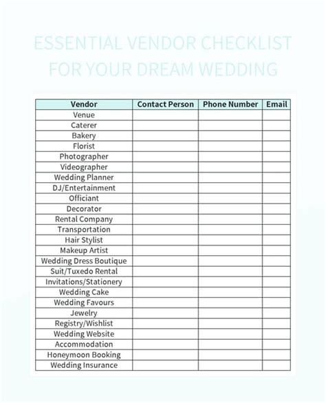 Essential Vendor Selection for Your Keys Wedding