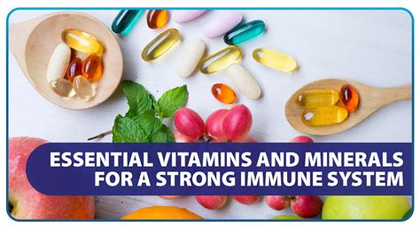 Essential Vitamins for Immune Health