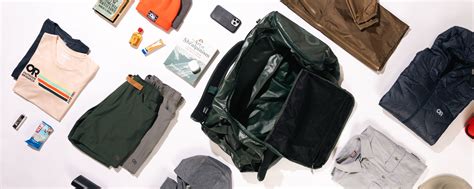 Essentials for outdoor tour