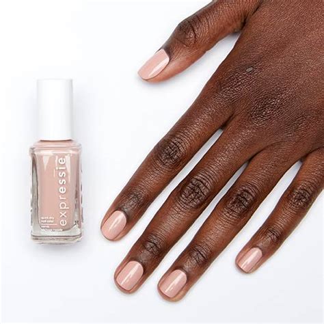 essie Expressie Quick-Dry Nail Polish - Crop Top & Roll Pink Beige 0.33