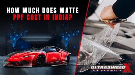 Estimated Matte PPF Installation Prices