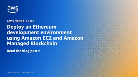 Ethereum on Amazon Managed Blockchain