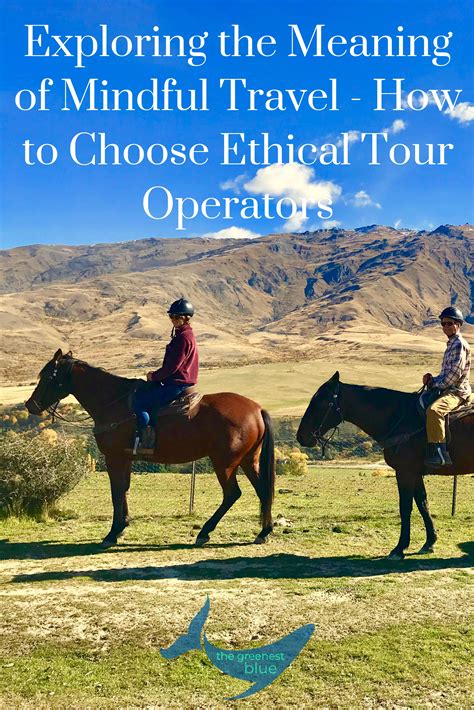 Ethical Tour Operator