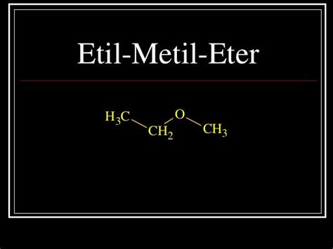 Etil Metil Eter