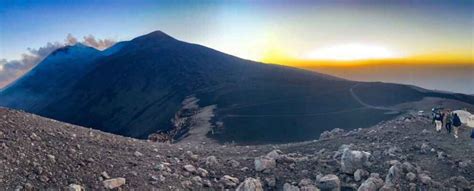 Etna North sunset