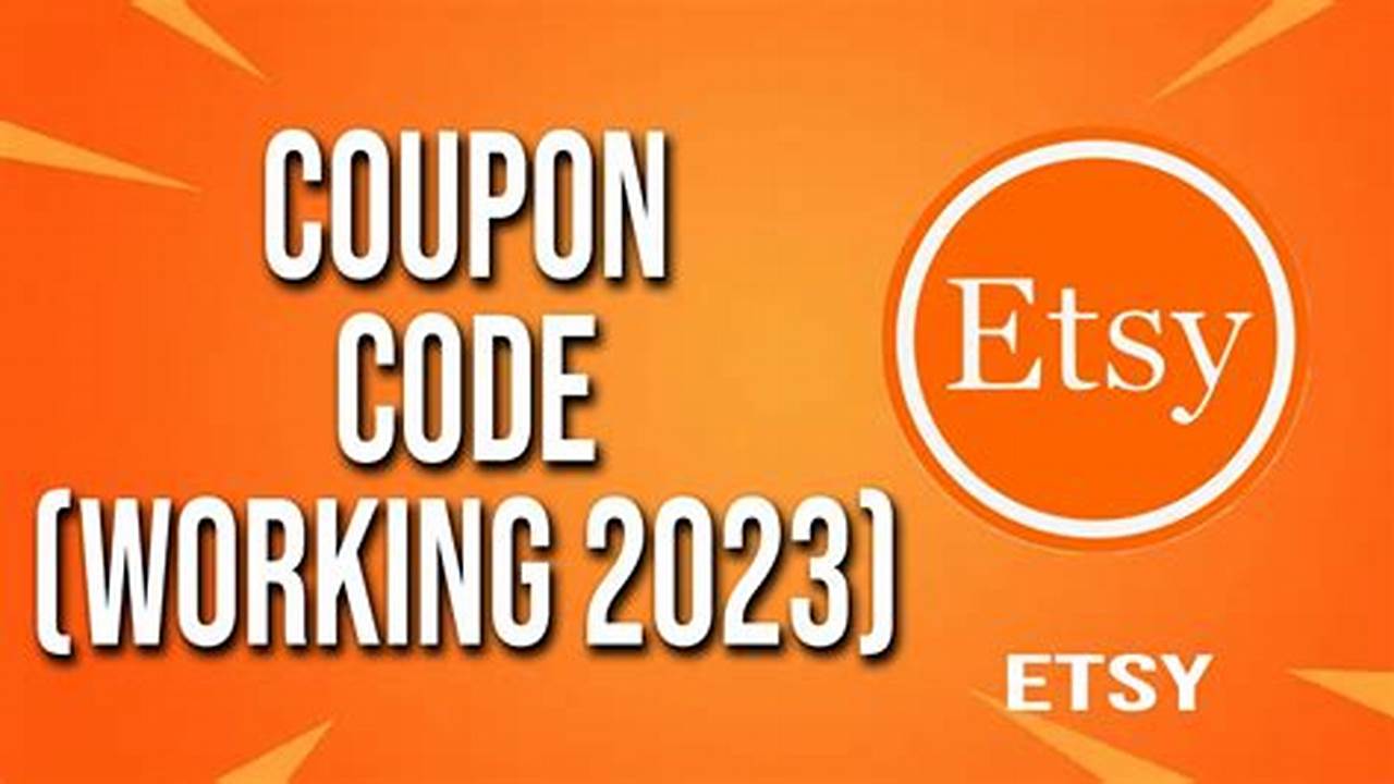 Etsy Coupon Code 2024 Free Shipping Code