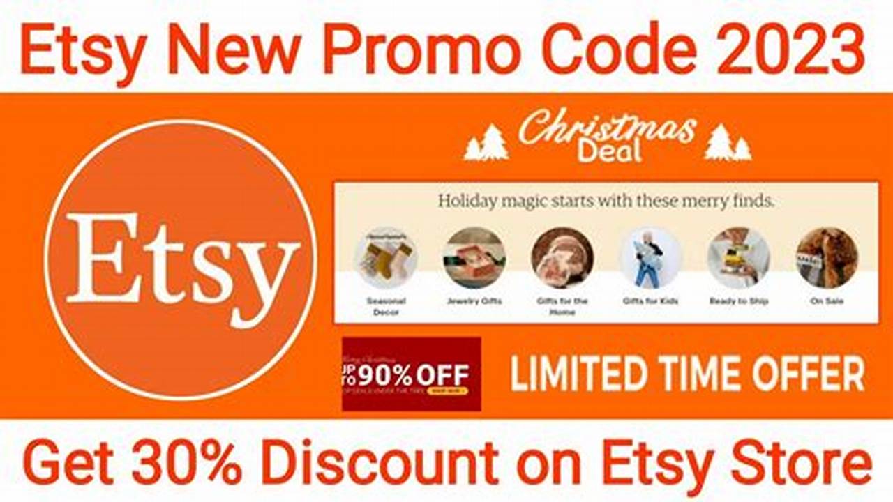Etsy Coupon Code December 2024 Promo Code