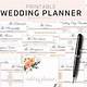 Etsy Wedding Planning Template