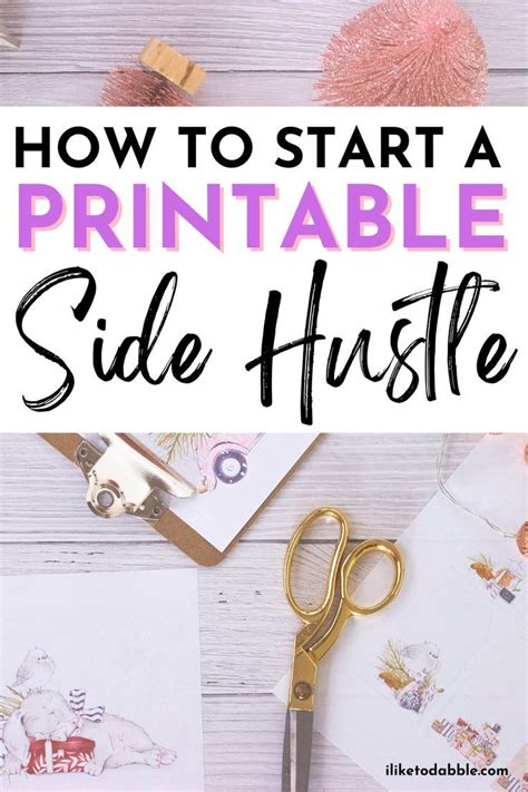 Etsy Printables Side Hustle