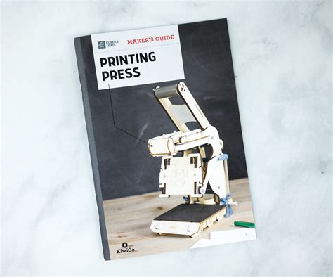 Unleash Your Creativity with Eureka Crate's Printing Press