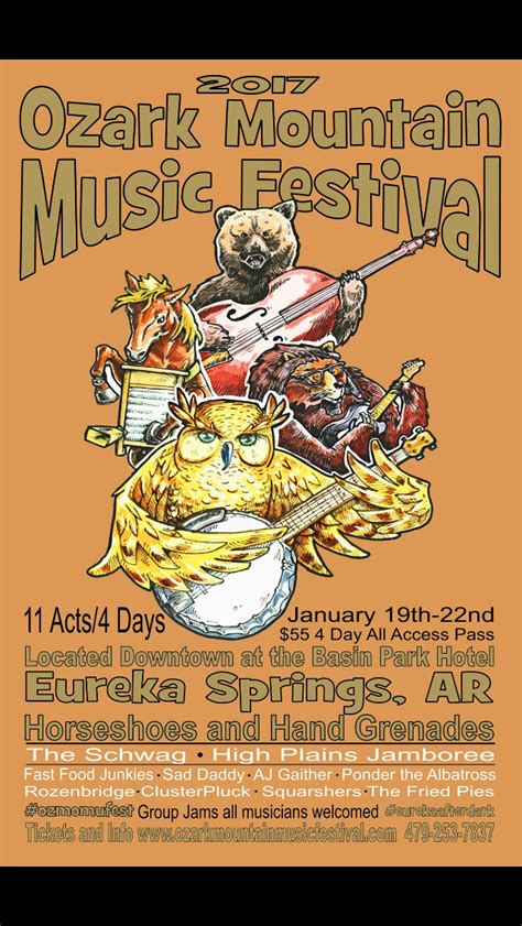 Eureka Springs Live Music Calendar