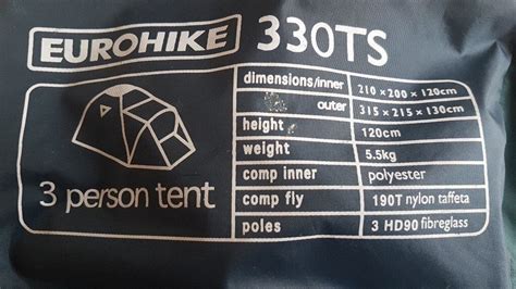 330Ts Tent