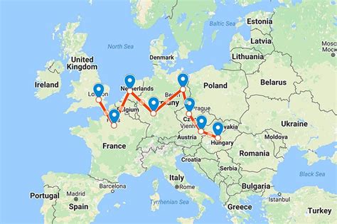 49 Best Places To Visit On A Europe Road Trip Road trip map, Road