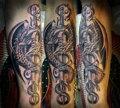 European Dragon Tattoo