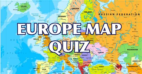 Europe Map Quiz Europe Map Quiz Quiz Challenging