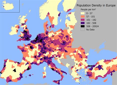 European Population Density