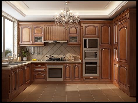 2016 Luxury White European Style Solid Wood Kitchen Dessignin Kitchen from