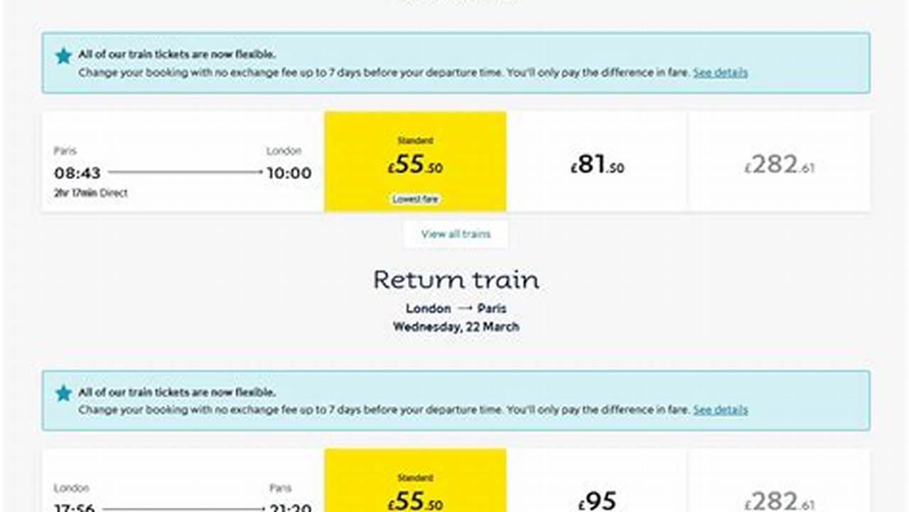 Eurostar Discount Code 2024