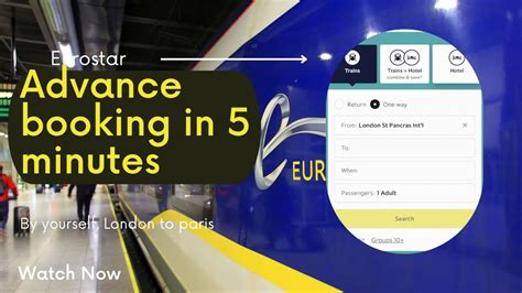 Eurostar Booking