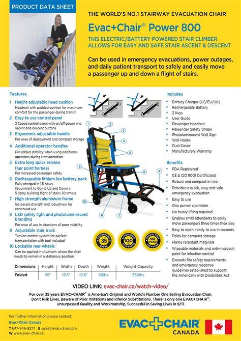 Evac Chair Power 800 Price