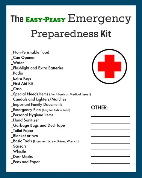 Evacuation Checklist Template