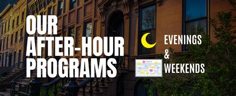 Evening/Weekend Programs