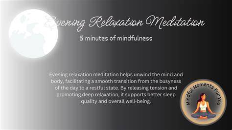 Evening Relaxation