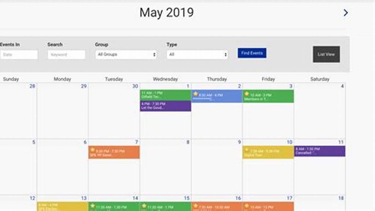 Event Calendar Google