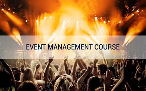 Event Management Course