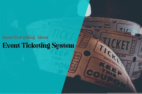 Event Ticketing System for your online platform