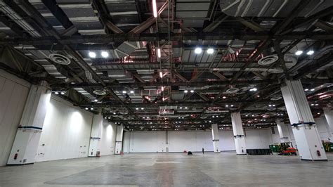 Event hall storage space