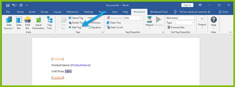 Event in VBA for after fill a XML TAG in word