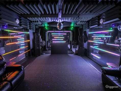 Event space soundproofed