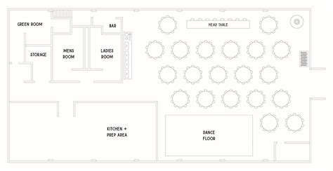 Event space square footage
