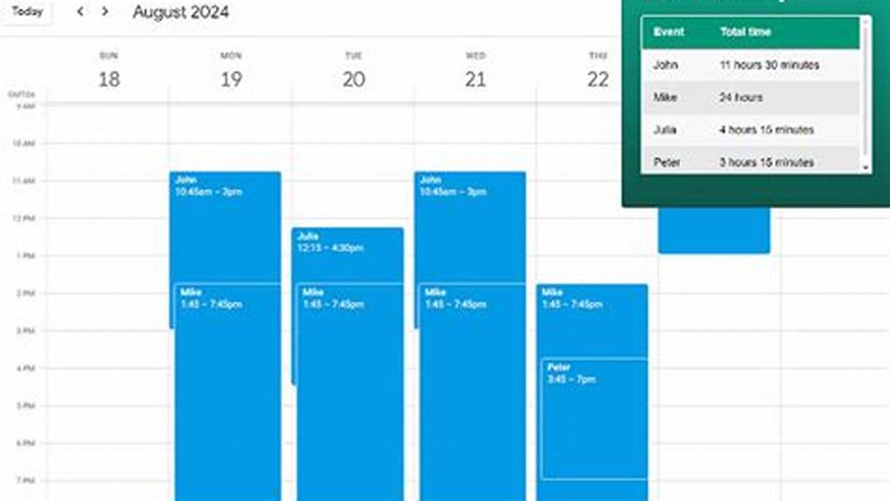 Events Manager Google Calendar