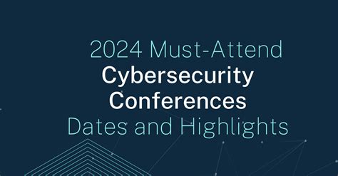 Events Cybersecurity 2024