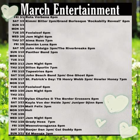 Events In Bisbee March 2024