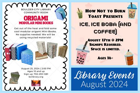 Events In Boulder August 2024